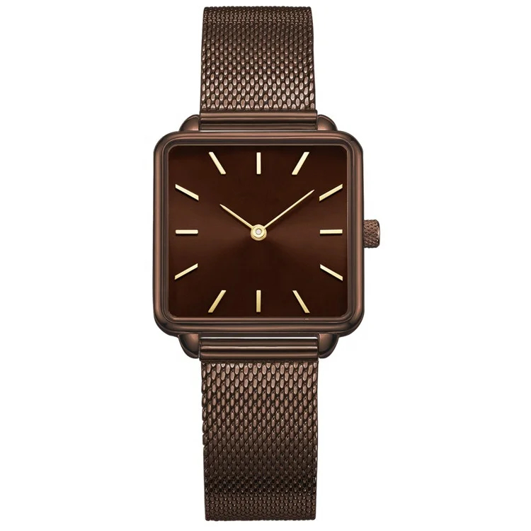 Kotine Stainless steel Slim Women Wrist Watch Waterproof  Watch For Women